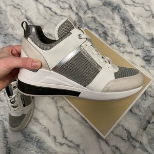 Michael Kors Georgie Trainers - Khaki/Glitter